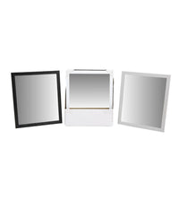 Specchio Specchiera Rettangolare Con Cornice Decorata In Pvc 50 X 60 Cm 219110         