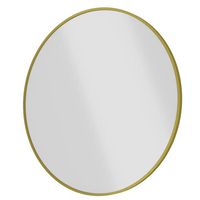 Specchio tondo Ã˜ 100 cm con cornice dorata
