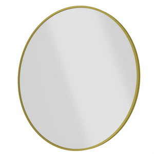 Specchio tondo Ã˜ 100 cm con cornice dorata