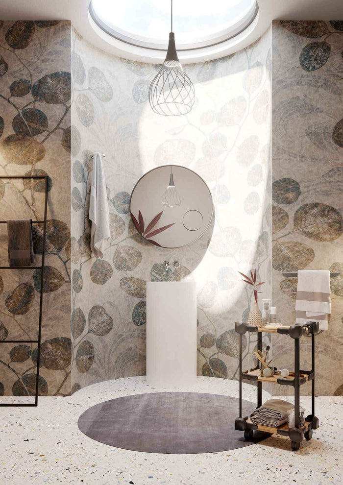 Lineabeta - Porta asciugamani/accessori Roersa L.46 cm in acciaio lucido