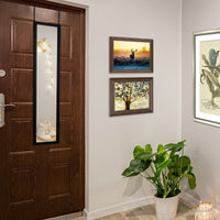 Specchio a tutta lunghezza sopra la porta con ganci per la porta, Specchio per camera da letto soggiorno Nero-Specchi da parete