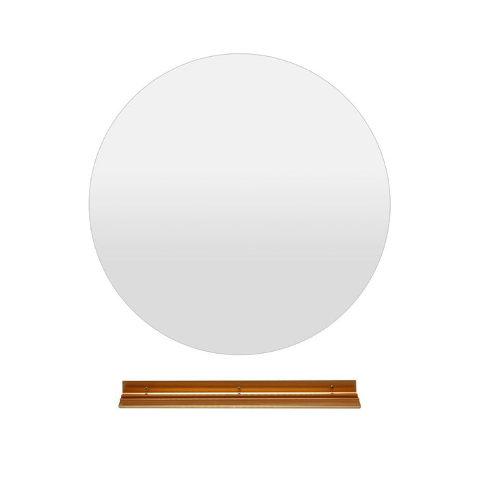 Specchio LED da bagno 60cm con luce a 3 colori e luminosit¨¤ regolabile funzioni di autosbrinante, Specchio da trucco-Specchi da parete