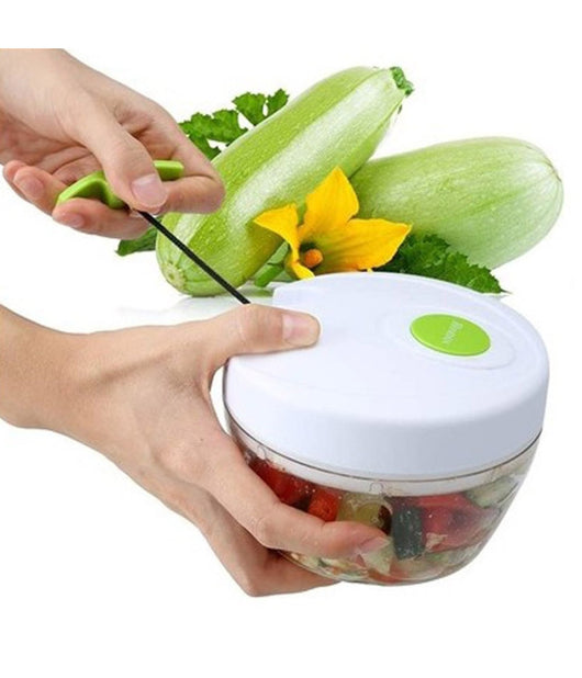 Speedy Chopper Tagliatutto Manuale Frutta Verdura Affettatrice Taglia Trita         