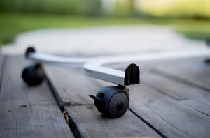 Tecnokit  carrello porta vasi per fioriere rettangolari speedy,cm 78×37 (per fioriere rett. cm.100),alluminio - 491/A