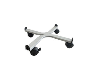 Carrello Portavasi quadrato con ruote in plastica Speedy