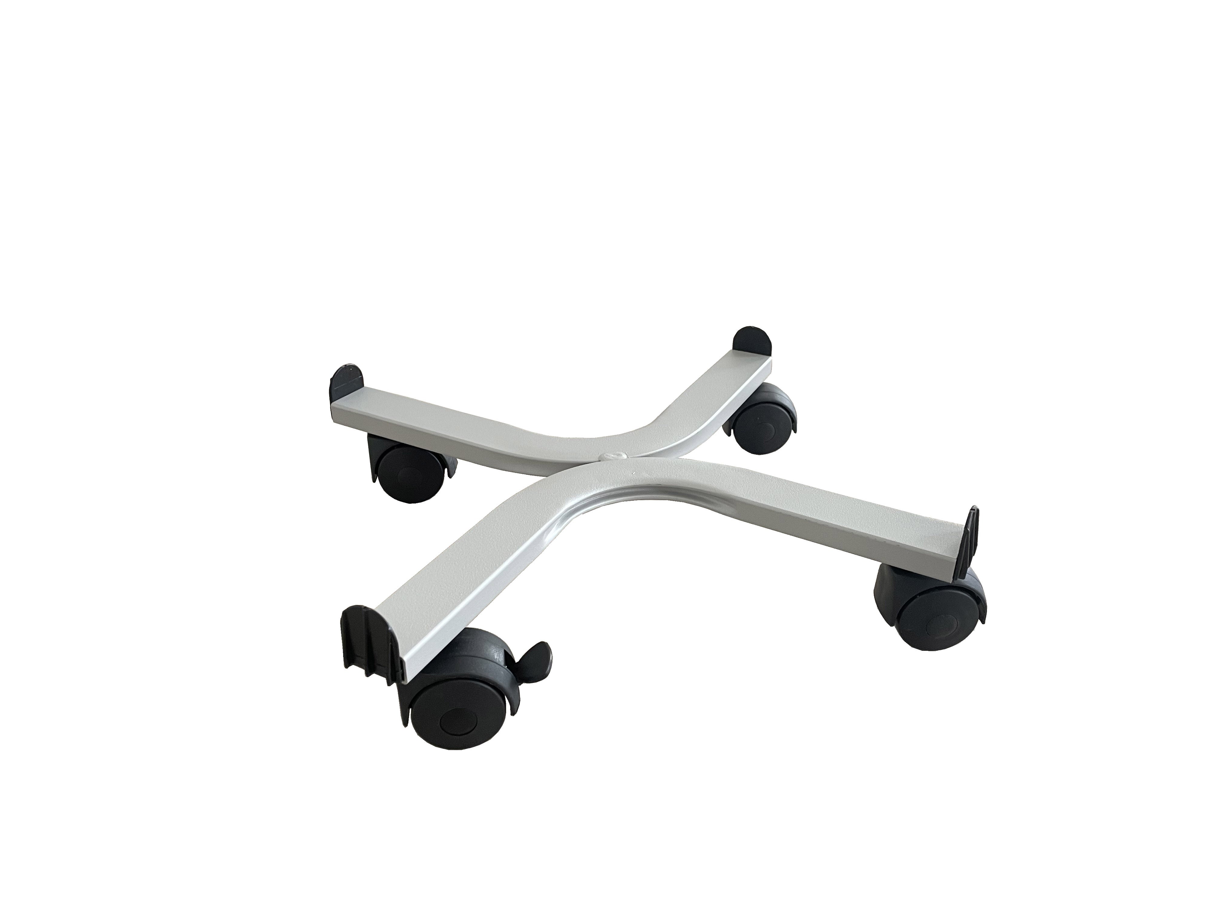 Carrello Portavasi quadrato con ruote in plastica Speedy