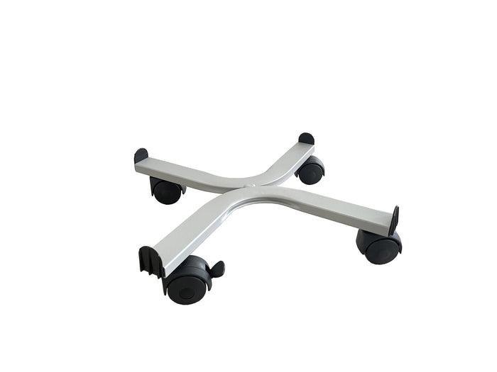 Carrello Portavasi quadrato con ruote in plastica Speedy