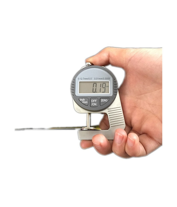 Spessimetro Micrometro Digitale Palmer Alta Precisione 0-12,7 Mm X 0,01 Mm         