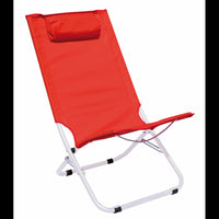 Set di 8 Spiaggina in Ferro Bianco/Poli Tinta unita Moia