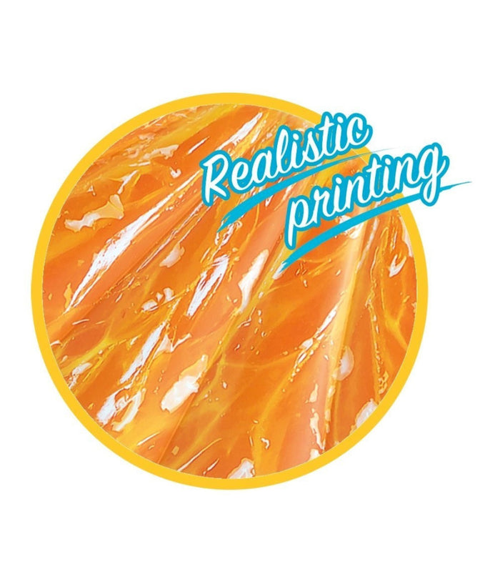 Spicchio Di Arancia Materassino Isola Gonfiabile Mare Piscina 178 X 85 Cm         