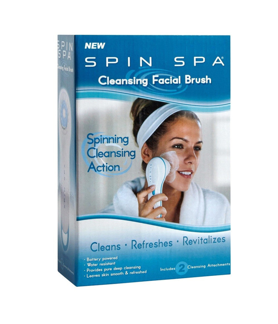 Spin Spa Spazzola Pulizia Del Viso 3in1 Pulisce Rivitalizza Per La Cura Del Viso         