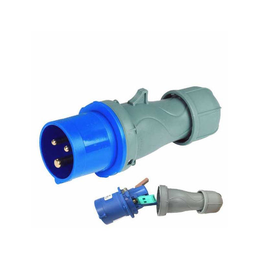 Spina Cee 2Pt Ip44 Cablaggio Rapido Rosi