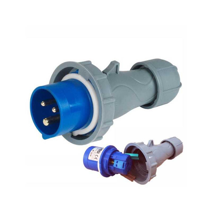 Spina Cee 2Pt Ip67 Cablaggio Rapido Rosi