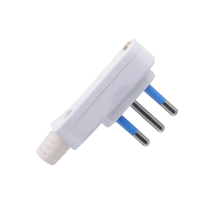 Spina Squadra Piatta 16A+T Bianca Syntesy 00343