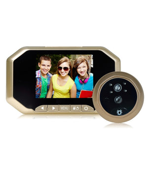 Spioncino Elettronico Telecamera Display Digitale Scatta Foto Colori Lcd 4.3"         