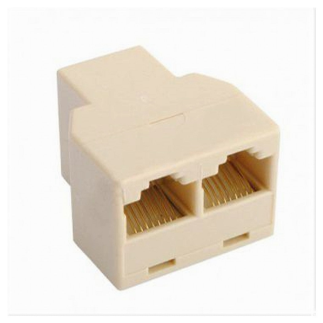Splitter Lan Rete Sdoppiatore Rj45 1 A 2 Porte Connettore Ethernet Maxtech Sp-ad03         