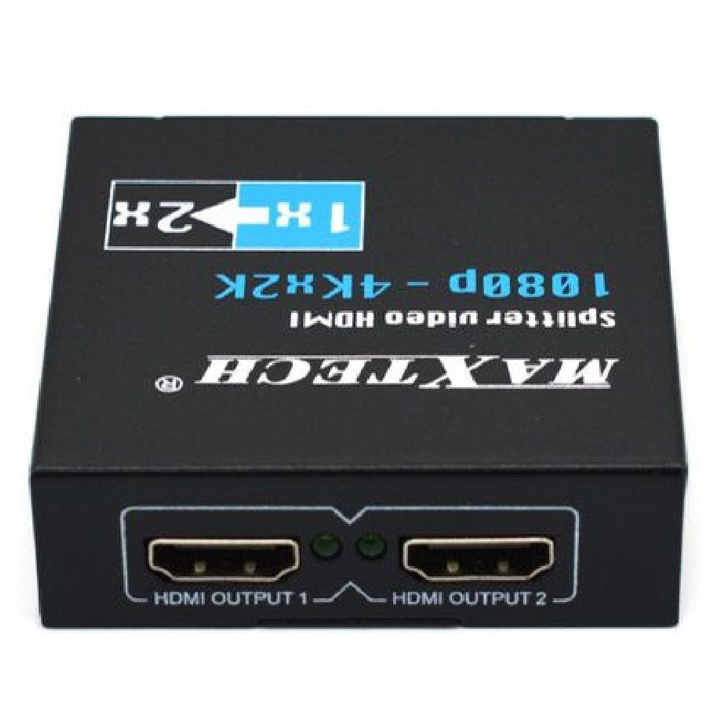 Splitter Sdoppiatore 2 Porte Usb Hdmi Full Hd 1080p Tv Ps3 Xbox 3d 4k Maxtech Dk-102         
