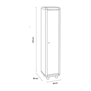 Easy - Mobile Spogliatoio In Pvc 1 Anta Con Chiave