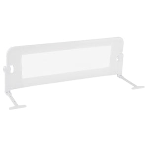Sponda per il letto 120 cm pieghevole, Sbarra per culla convertibile per letto singolo matrimoniale Bianco-Barriere letto