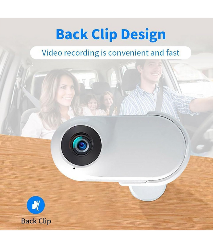 Sport Action Camera High Clear Mini Portatile Da Viaggio Con Clip Per Moto Auto         