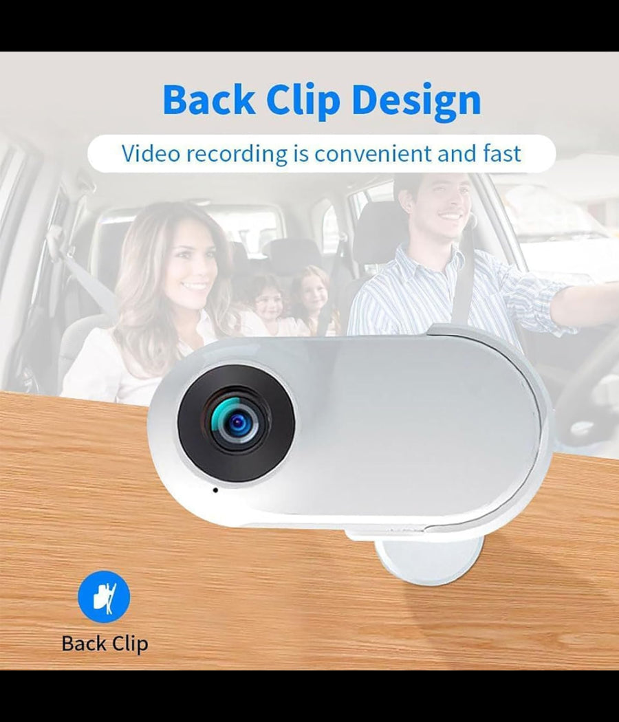 Sport Action Camera High Clear Mini Portatile Da Viaggio Con Clip Per Moto Auto         