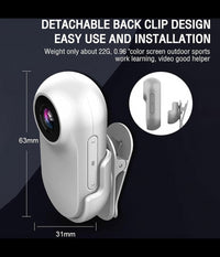 Sport Action Camera High Clear Mini Portatile Da Viaggio Con Clip Per Moto Auto         