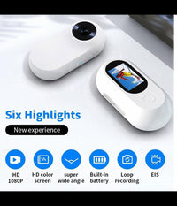 Sport Action Camera High Clear Mini Portatile Da Viaggio Con Clip Per Moto Auto         