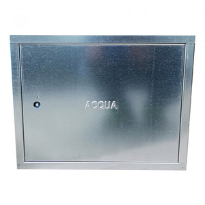 Sportello portello porta zincata per chiusura nicchia contatore acqua, scegli se  lc 60 x hc 45 cm ( ln 56 x hn 41 cm )