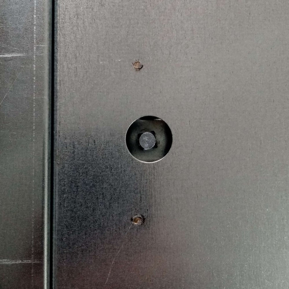 Sportello portello porta zincata per chiusura nicchia contatore acqua, scegli se  lc 70 x hc 45 cm ( ln 66 x hn 41 cm )