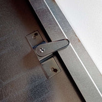 Sportello portello porta zincata per chiusura nicchia contatore gas, scegli se  hc 70 x lc 45 cm ( hn 66 x ln 41 cm )