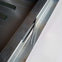 Sportello portello porta zincata per chiusura nicchia contatore gas, scegli se  hc 70 x lc 45 cm ( hn 66 x ln 41 cm )