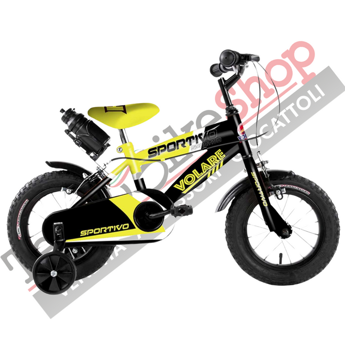 Bicicletta Bambino Movimento a Sfera Volare Sportivo 12"-Giallo