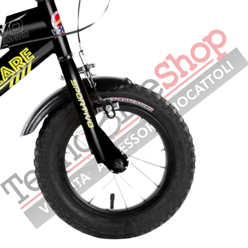 Bicicletta Bambino Movimento a Sfera Volare Sportivo 12"-Giallo