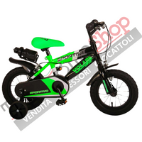Bicicletta Bambino Movimento a Sfera Volare Sportivo 12"-Verde