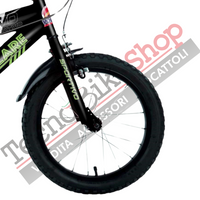 Bicicletta Bambino Movimento a Sfera Volare Sportivo 14"-Verde