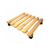 Spostavaso Ruote Quadro Legno 45X45