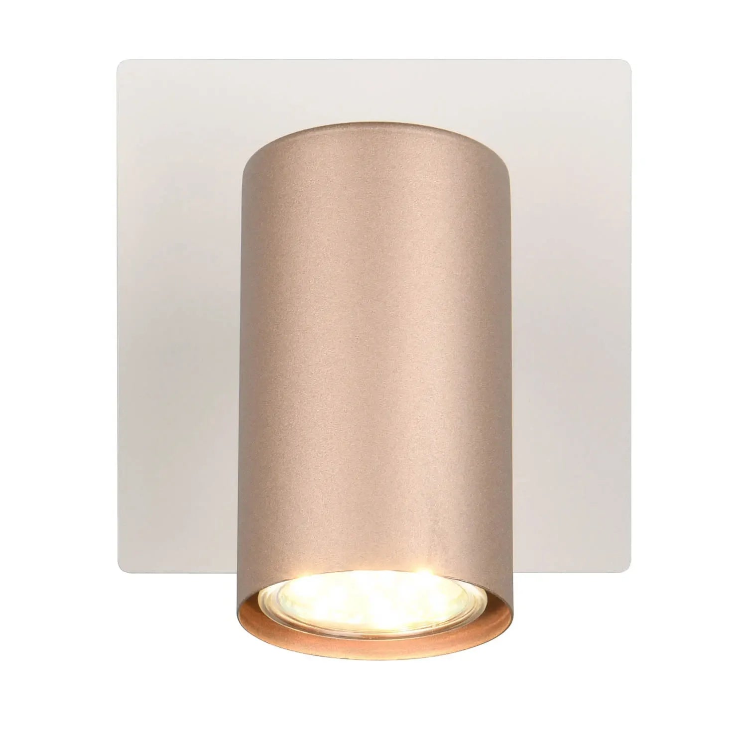 LÚZETE - SPOT DA SOFFITTO/PARETE METALLO COFFEE/GRIGIO GU10 GRAFTON