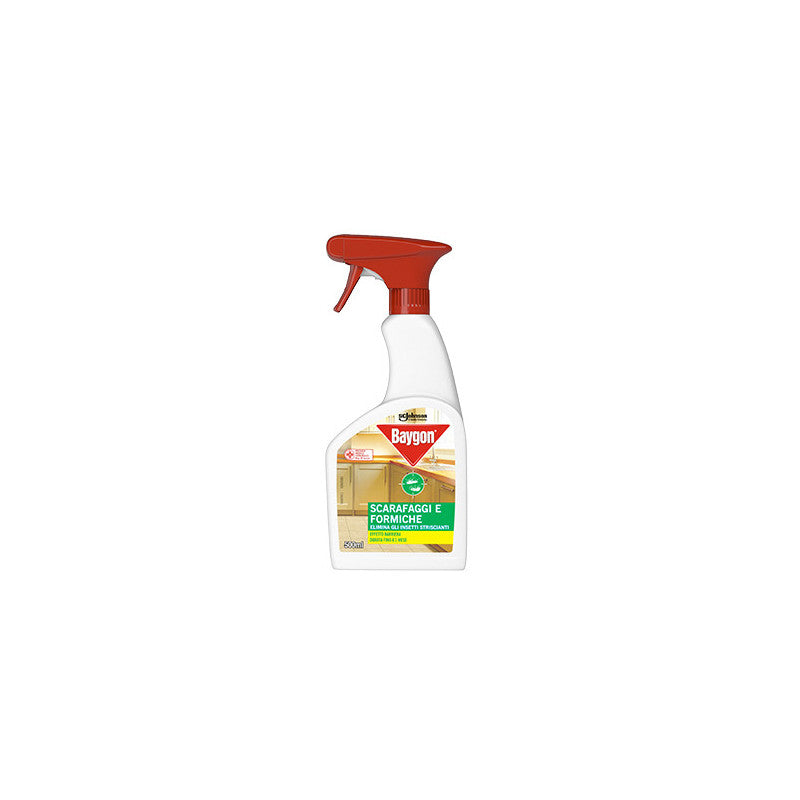 Spray Baygon cucina per scarafaggi e formiche 500 ml – uso alimentare sicuro