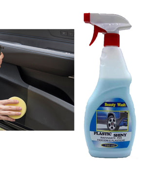 Spray Detergente Ravvivante Per Fascioni E Plastiche Passsa Ruota Auto Da 750ml         