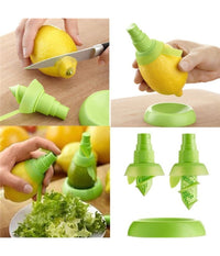 Spremi Limone Spray Set Da Tavola 3 Pezzi, Due Spremi Agrumi Pià¹ Base Appoggio         