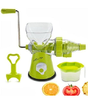 Spremiagrumi Centrifuga Manuale Spremi Frutta Verdure Succo Polpa Blocco Ventosa         