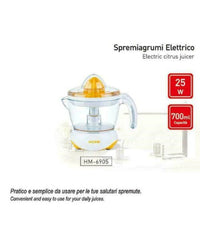 Spremiagrumi Elettrico 25 Watt 700 Ml Automatica A Pressione Hoomei Hm-6905         