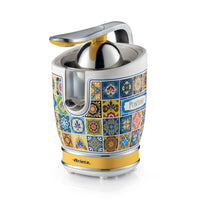 Spremiagrumi elettrico con leva - 2 Coni - Corpo in Metallo - Silenzioso