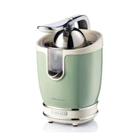 Spremiagrumi Elettrico con Leva - Motore Silenzioso - 85 Watt - Design Vintage - Verde