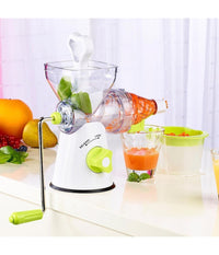 Spremiagrumi Manuale Per Frutta E Verdura A Manovella Centrifuga Separa Succo         