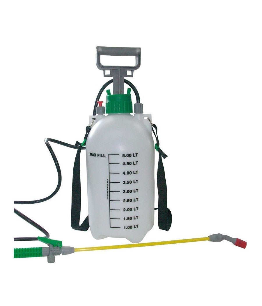 Spruzzatore A Pressione Vaporizzatore Spruzzino Nebulizzatore 5 Lt Fascia Spalla         