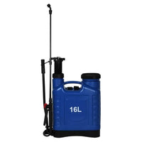 Trade Shop - Spruzzatore A Spalla A Pressione Per Prodotti Giardino A Zaino Da 16lt Con Lancia 016543 -