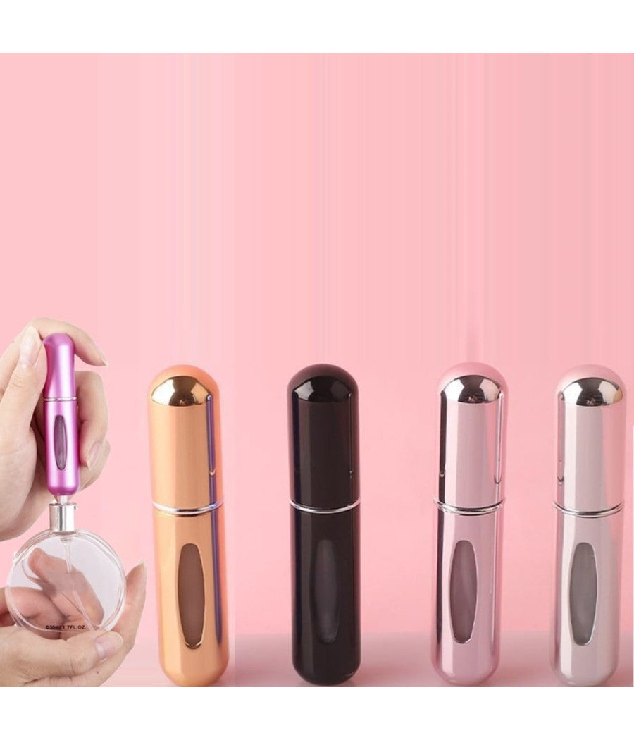 Spruzzatore Di Profumo 5ml Ricaricabile Nebulizzatore Per Profumi Viaggi Vacanze         