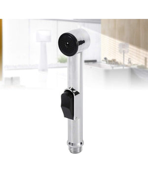Spruzzatore Doccetta Per Bidet Wc Doccia Vasca Bagno Pulizia 18 Cm Silver 87548         