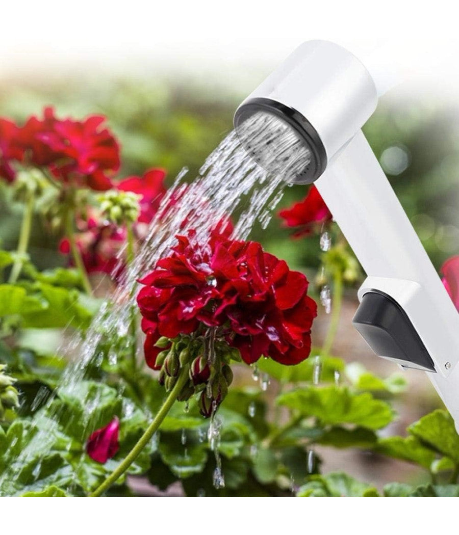 Spruzzatore Doccetta Per Bidet Wc Doccia Vasca Bagno Pulizia 18 Cm Silver 87548         